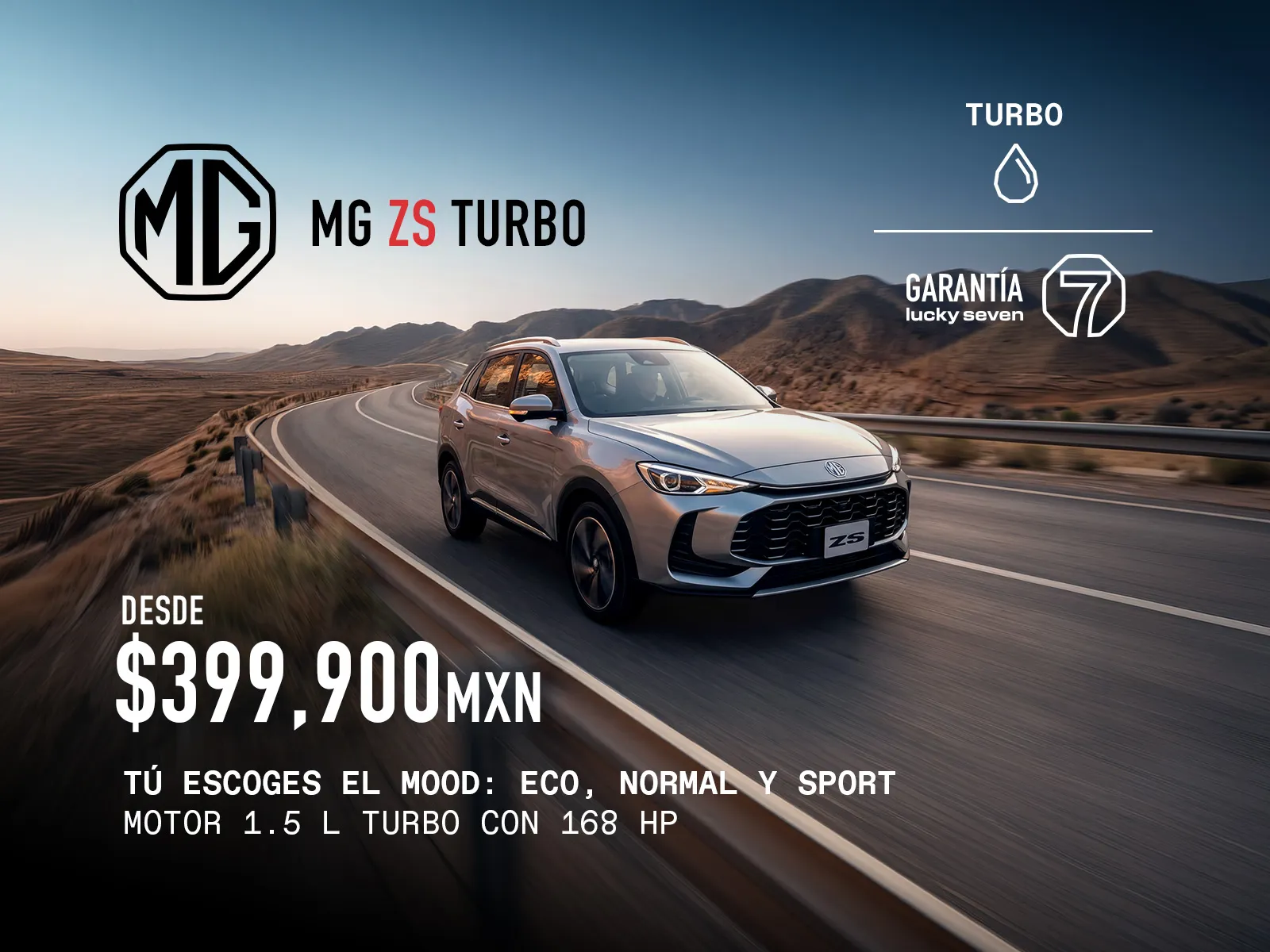 Precio desde $364,900 + Mensualidad desde $3,999 para la versión Excite o hasta 48 MSI para la versión Elegance